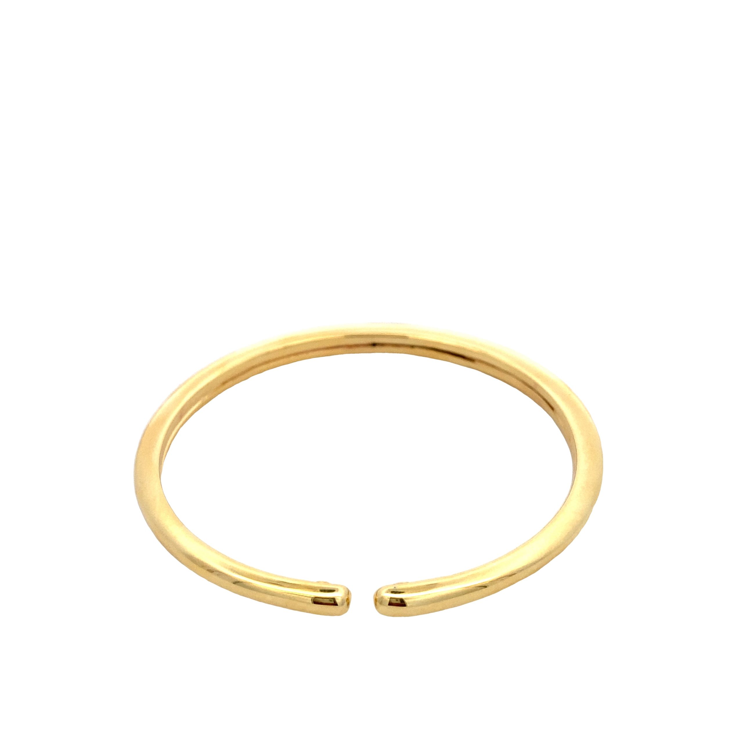 14K Gold Flexible Bliss Bangle