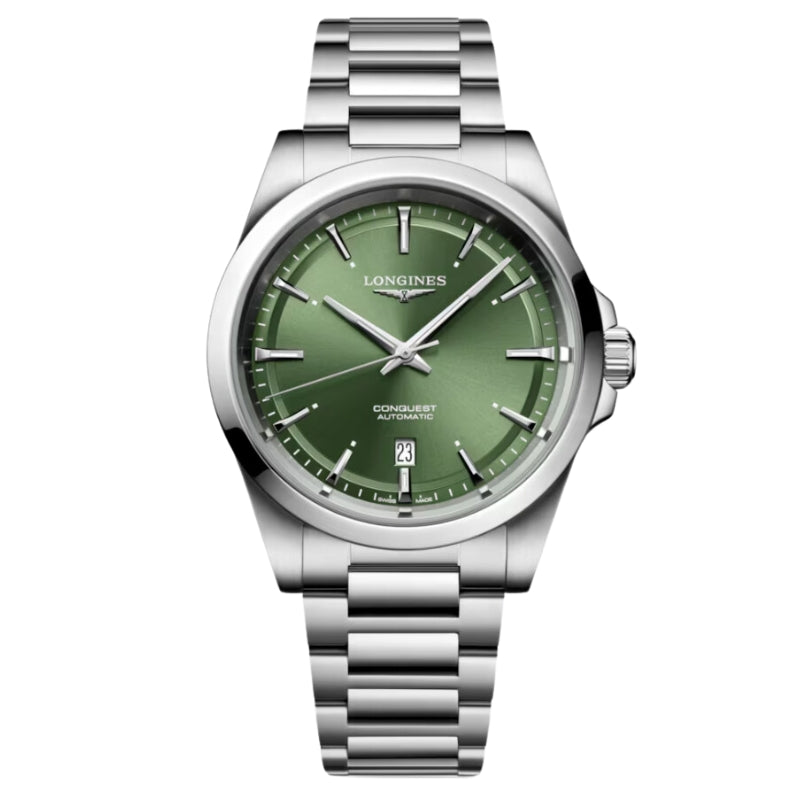 Longines Sport Conquest Green Dial 41mm - L3.830.4.02.6