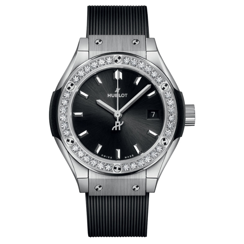 Hublot Classic Fusion Titanium Diamonds 33mm - 581.NX.1470.RX.1104