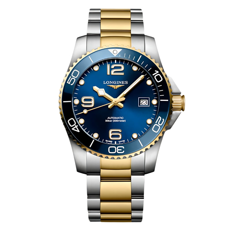 Longines Hydroconquest Two-Tone 41mm Stainless Steel - L3.781.3.96.7