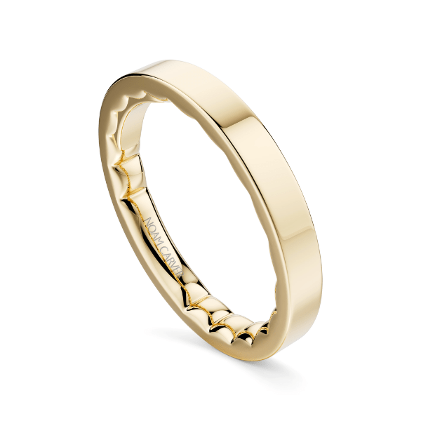 Noam Carver 14K Yellow Gold Wedding Band - LUST009-01YM25