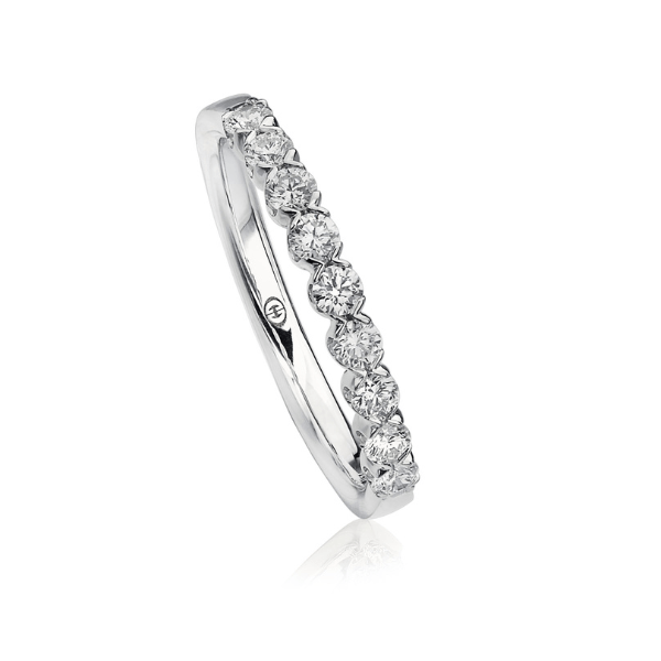 Christopher Designs 14KW 0.42ctw Diamond Eternity Band - L101B-075-14W