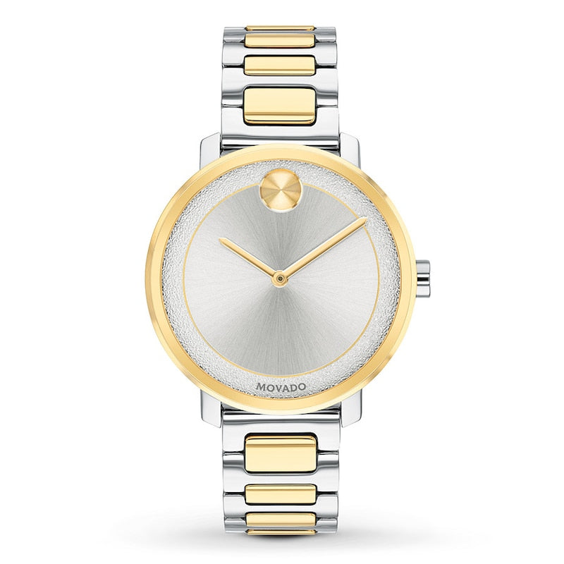 Two-Tone Bold Watch (Silver/Gold)