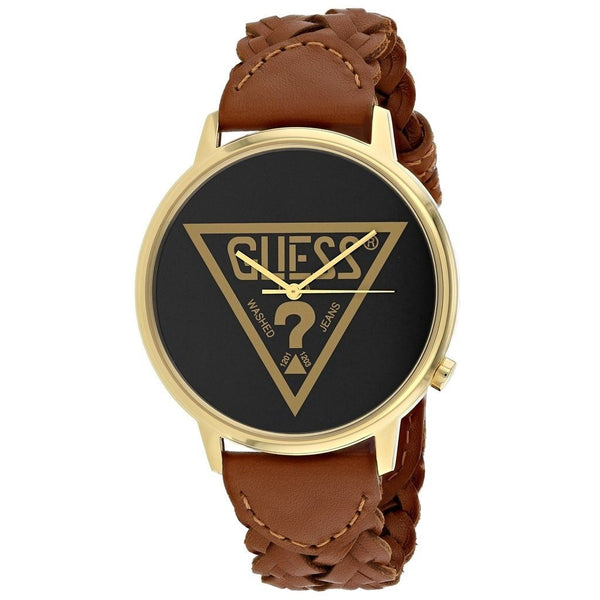 Guess Women's V1001M3 Originals Brown Leather Watch
