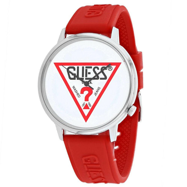 Guess Men's V1003M3 Classic Red Silicone Watch