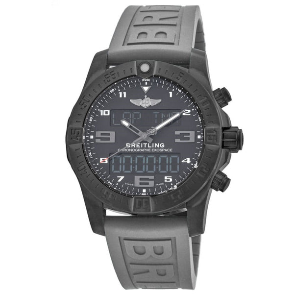 Breitling Men's VB5510H1-BE45-245S Exospace  Grey Rubber Watch