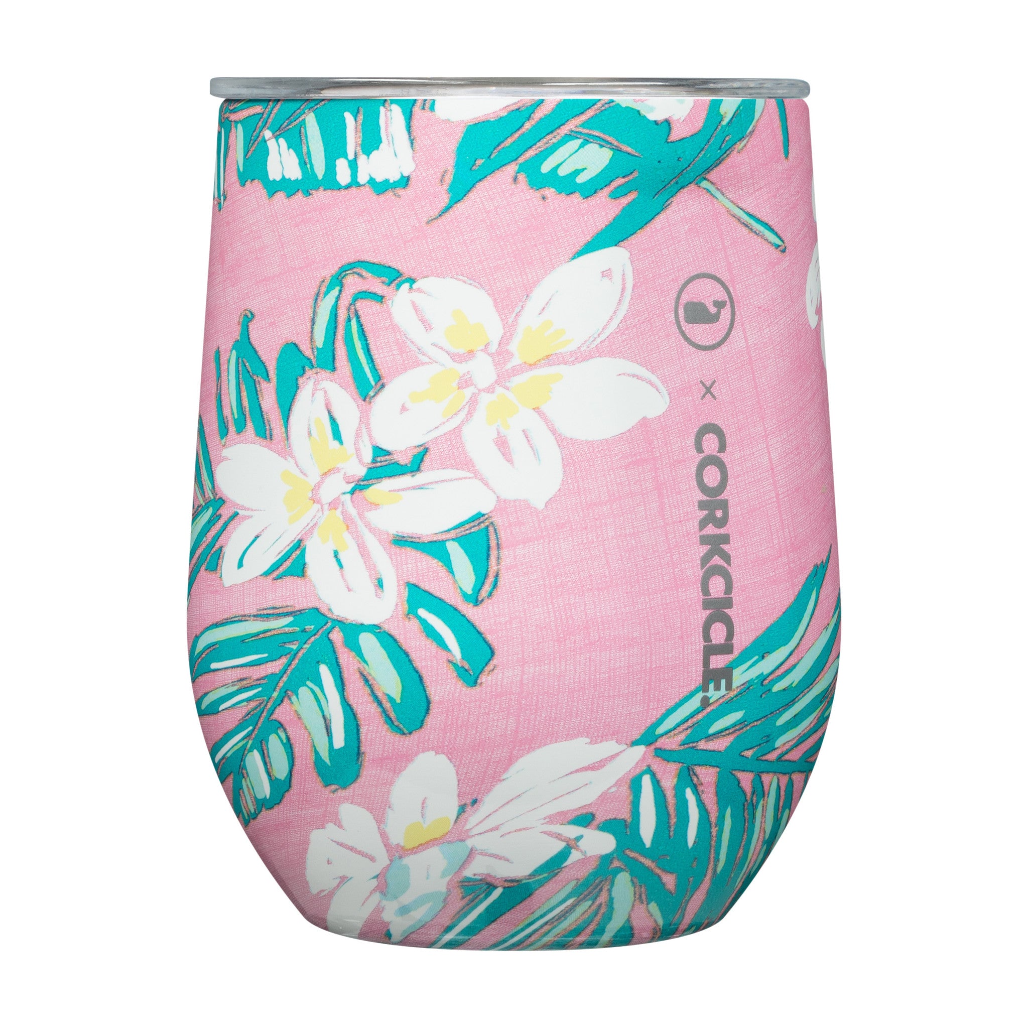 Pink Tropical Flowers Stemless