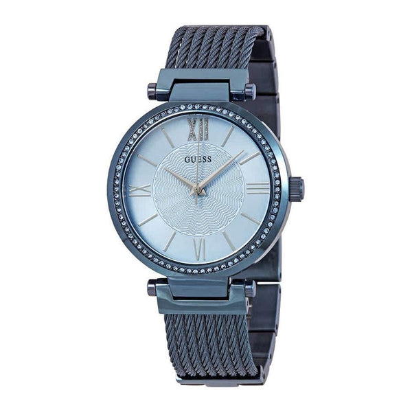 Guess Women's W0638L3 Soho Blue Stainless Steel Watch
