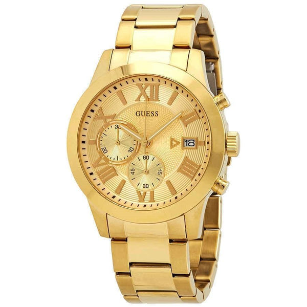 Guess Men's W0668G4 Classic Chronograph Gold-Tone Stainless Steel Watch