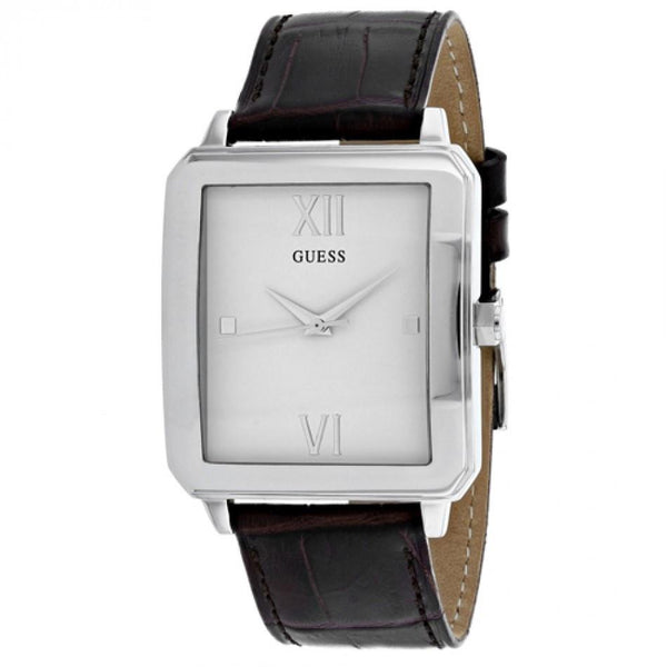 Guess Men's W0918G1 Classic Brown Leather Watch