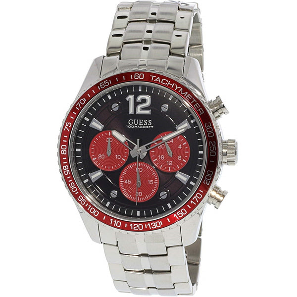 Guess Men's W0969G3 Fleet Chronograph Stainless Steel Watch