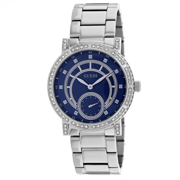 Guess Women's W1006L1 Constellation Crystal Stainless Steel Watch
