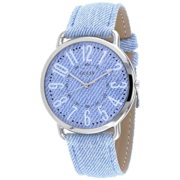 Guess Women's W1068L2 Kennedy Blue Leather Watch