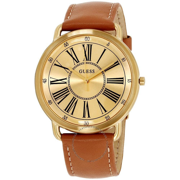 Guess Women's W1068L4 Kennedy Tan Leather Watch