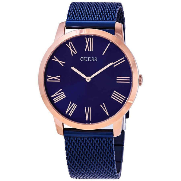 Guess Men's W1263G4 Richmond Blue Stainless Steel Watch