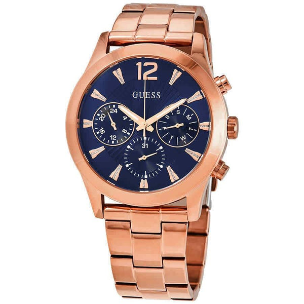 Guess Women's W1295L3 Classic Rose Gold-Tone Stainless Steel Watch