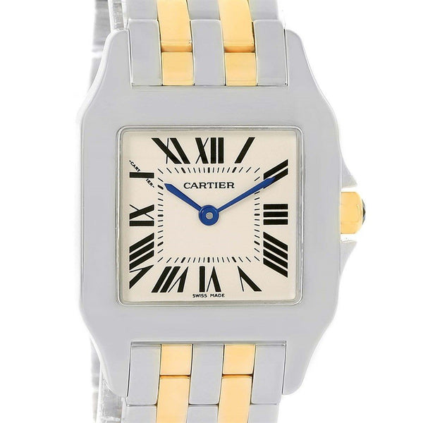 Cartier Women's W25067Z6 Santos Two-Tone Stainless Steel Watch