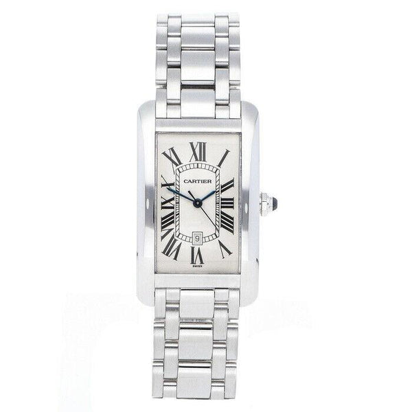 Cartier Men's W26032L1 Americaine  White Gold Watch