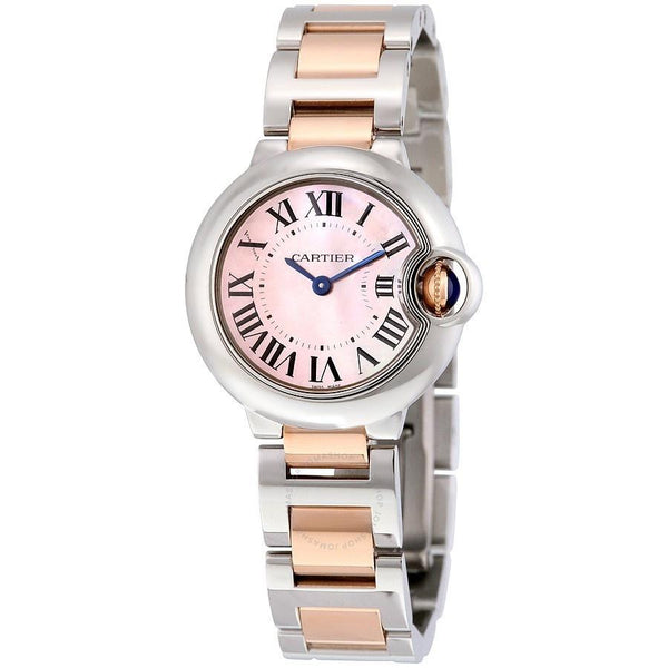 Cartier Women's W2BB0009 Ballon Bleu 18kt Rose Gold Two-Tone Stainless Steel Watch
