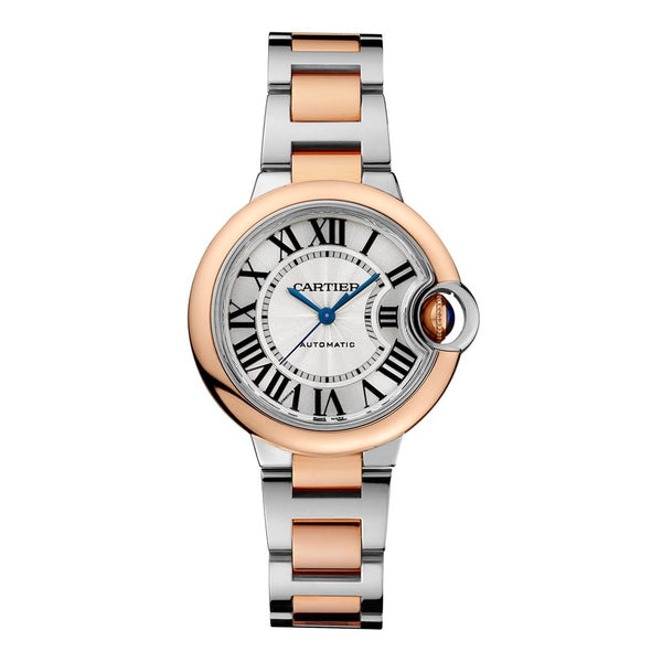 Cartier Women's W2BB0023 Ballon Bleu De Cartier Two-Tone 18K Rose Gold-Tone and Stainless Steel Watch
