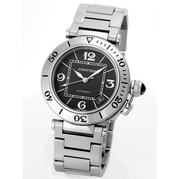 Cartier Men's W31077M7 Pasha Stainless Steel Watch