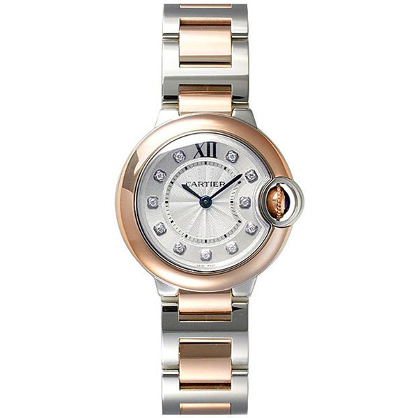Cartier Women's W3BB0005 Ballon Bleu Diamonds Two-Tone Stainless Steel Watch