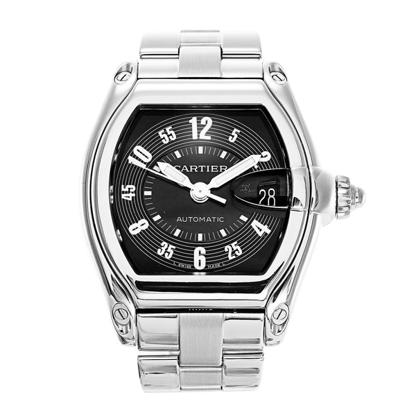 Cartier Men's W62001V3 Roadster Stainless Steel Watch