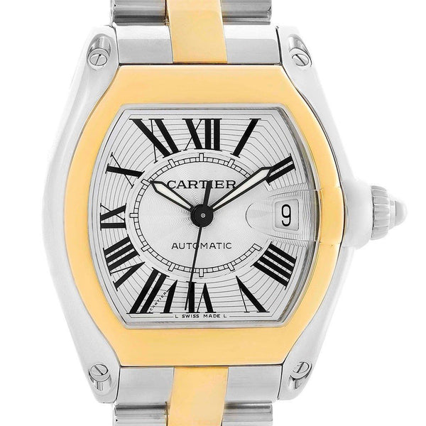Cartier Men's W62031Y4 Roadster Two-Tone Stainless Steel Watch