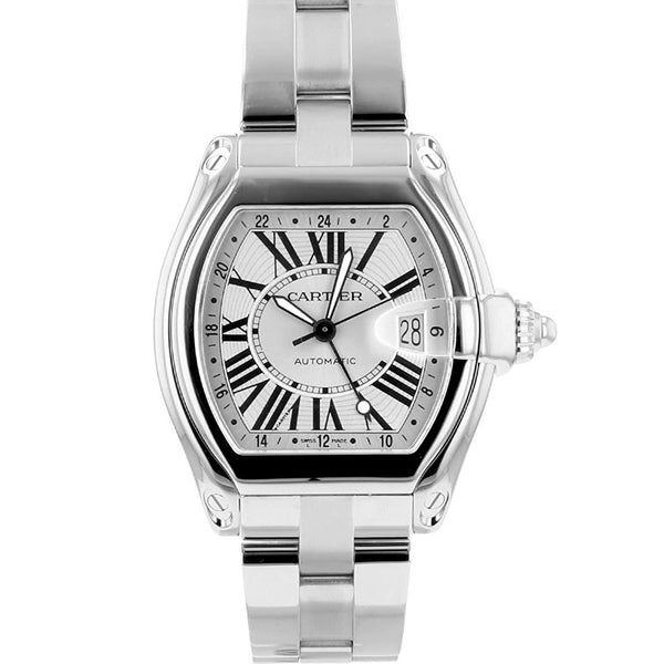 Cartier Men's W62032X6 Roadster Stainless Steel Watch