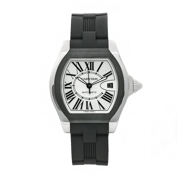 Cartier Men's W6206018 Roadster Black Rubber Watch