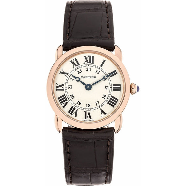 Cartier Women's W6800151 Ronde Louis Brown Leather Watch