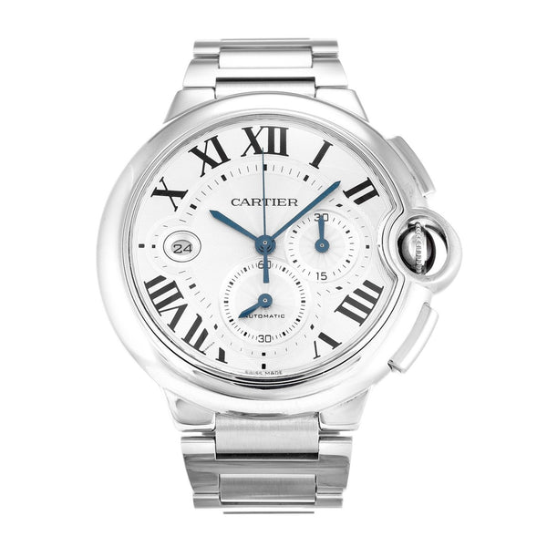 Cartier Men's W6920002 Ballon Bleu Chronograph Stainless Steel Watch