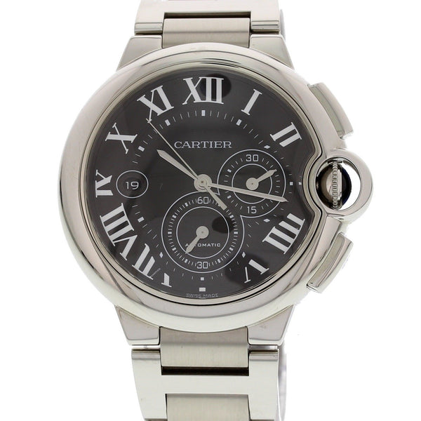 Cartier Men's W6920077 Ballon Bleu Chronograph Stainless Steel Watch