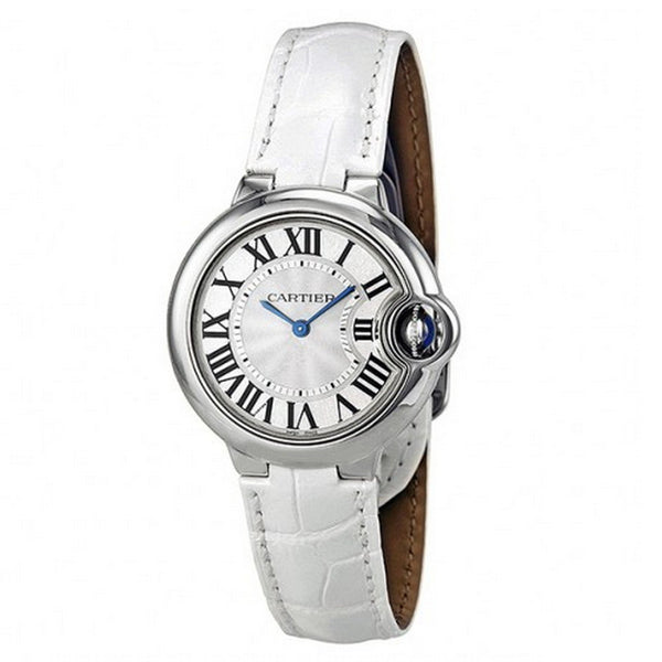 Cartier Women's W6920086 Ballon Bleu White Leather Watch