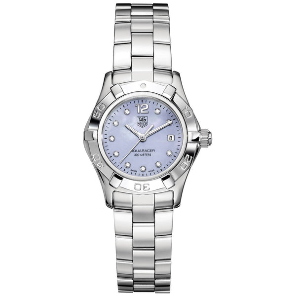 Tag Heuer Women's WAF1419.BA0824 Aquaracer Diamond Stainless Steel Watch