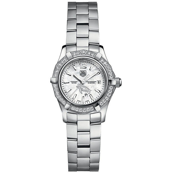 Tag Heuer Women's WAF141AE.BA0824 Aquaracer Cayman Islands Guy Harvey Diamond Stainless Steel Watch