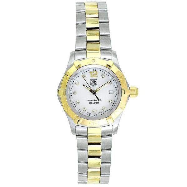 Tag Heuer Women's WAF1425.BB0814 Aquaracer Diamond Two-Tone Stainless Steel Watch