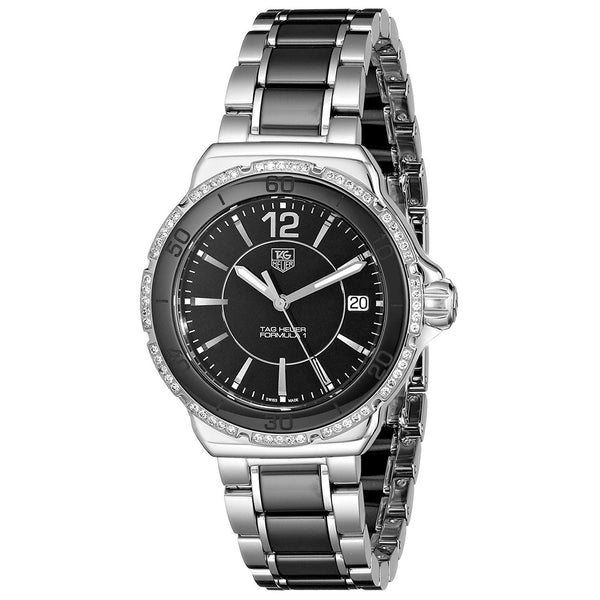 Tag Heuer Women's WAH1212.BA0859 Formula 1 Diamond Two-Tone Stainless steel and Ceramic Watch