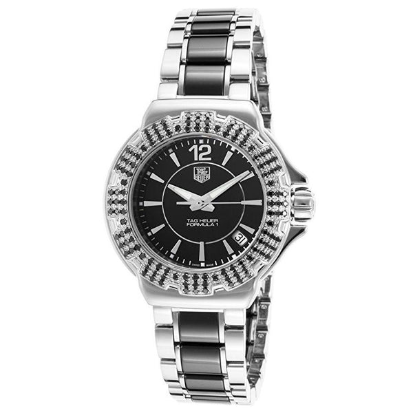Tag Heuer Women's WAH1216.BA0859 Formula 1 Diamond Two-Tone Stainless Steel and Ceramic Watch