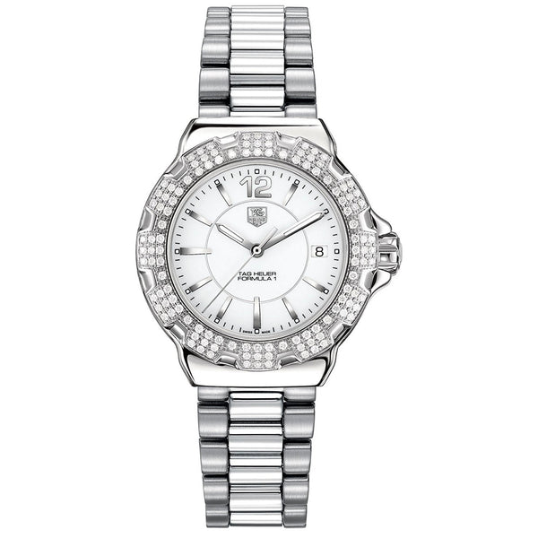 Tag Heuer Women's WAH1218.BA0852 Formula 1 Diamond Stainless Steel Watch