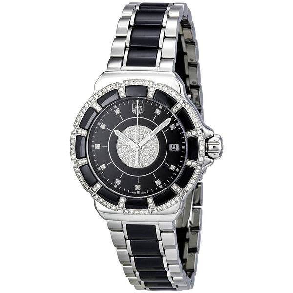 Tag Heuer Women's WAH1219.BA0859 Formula 1 Diamond Two-Tone Stainless Steel and Ceramic Watch