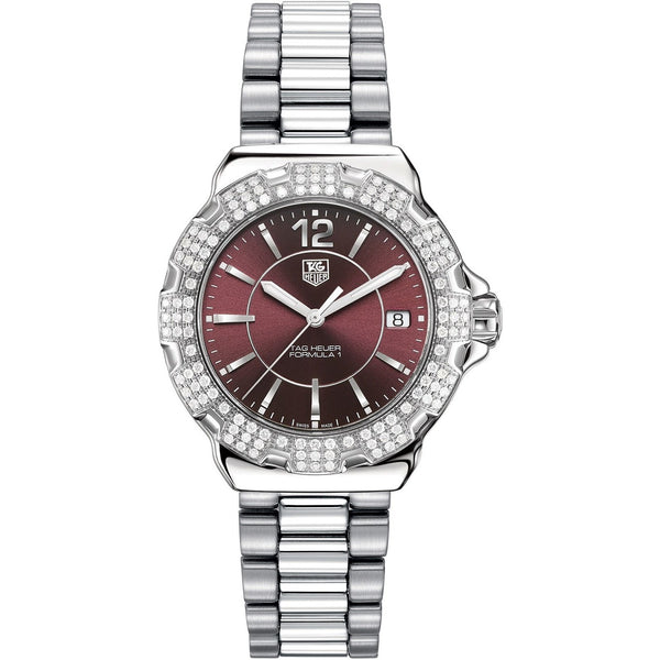 Tag Heuer Women's WAH121B.BA0852 Formula 1 Diamond Stainless Steel Watch