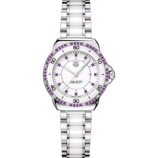 Tag Heuer Women's WAH1318.BA0868 Formula 1 Diamond Two-Tone Stainless Steel and Ceramic Watch