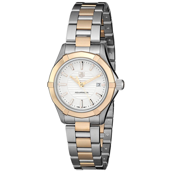 Tag Heuer Women's WAP1450.BD0837 Aquaracer 18kt Rose Gold Two-Tone Stainless Steel Watch
