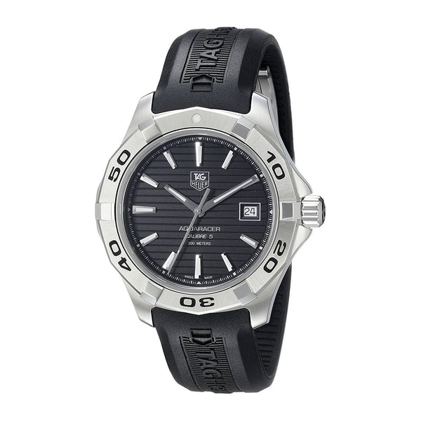 Tag Heuer Men's WAP2010.FT6027 Aquaracer Automatic Black Rubber Watch