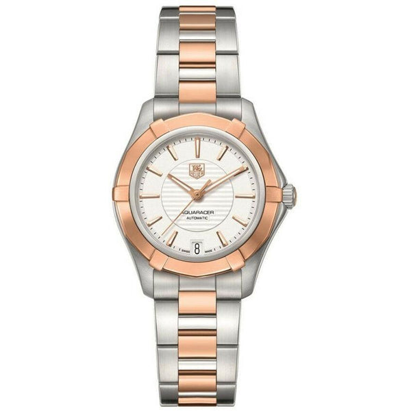 Tag Heuer Women's WAP2350.BD0838 Aquaracer Two-Tone Stainless Steel with 18kt Rose Gold links Watch