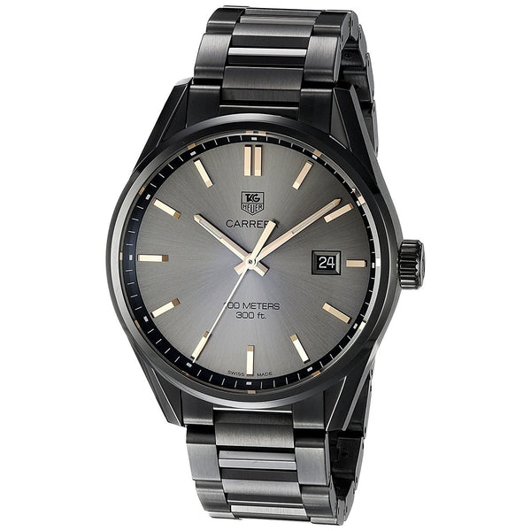 Tag Heuer Women's WAR101A.BA0728 Carrera Black Titanium Watch