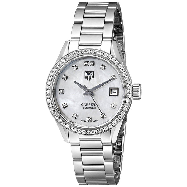 Tag Heuer Women's WAR2415.BA0770 Carrera Diamond Automatic Stainless Steel Watch