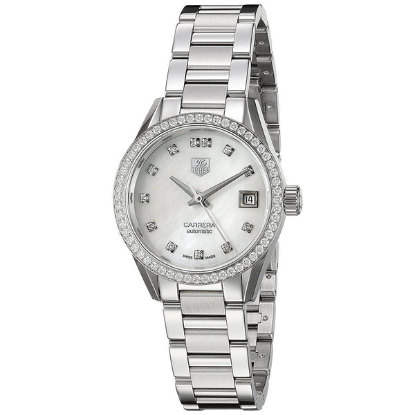 Tag Heuer Women's WAR2415.BA0776 Carrera Diamond Automatic Stainless Steel Watch