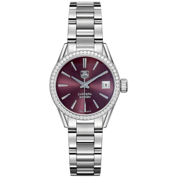 Tag Heuer Women's WAR2418.BA0776 Carrera Automatic Stainless Steel Watch